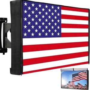 American Flag outdoor tv cover Wall Art bag